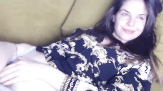 bella_alice Cute babe strips down to her panties