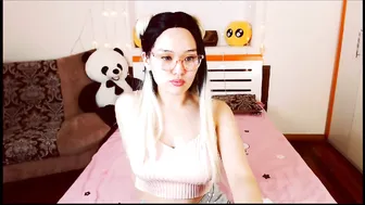 clairelinn Luscious doll sits on dildo