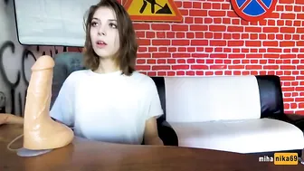 MihaNika69 Shy bitches jerking off shaved cunt