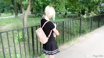 Freya Stein exquisite body gently pulls pussy