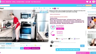 charleyhart gorgeous wench caresses intimate places