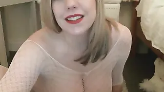 LilyPink sexy chick caresses pussy and nipples