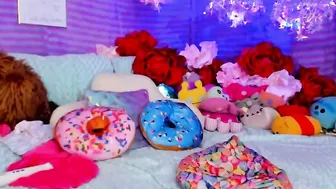 clarakitty hot whore kneads pussy with a strap-on