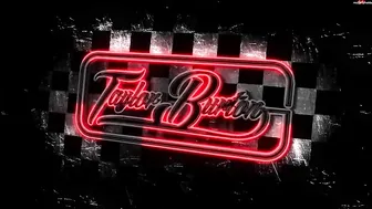 taylor burton writes pen on boobs and ass