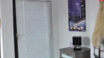 dirty-tina the stubborn stranger rubs himself with oil