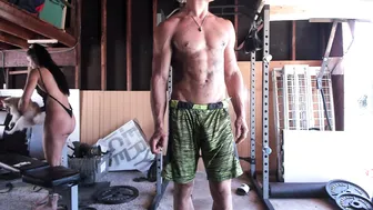 julianjaxon_ exciting slut pulls shaved vagina