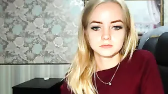 rosemaryhuge little maiden fucks herself dildo