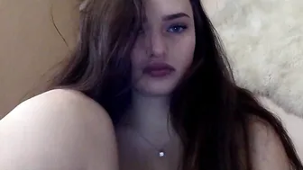 KissNastya exquisite babe twirls a huge ass