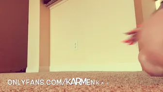 Karmen karma manyvids cute slut jerking shaved cunt