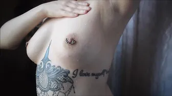 TinyToniTV manyvids busty latina masturbates with a pussy