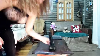 little izzi manyvids pushes the whole toy