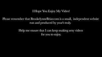Brookelynne Briars manyvids scene 12.09.2019