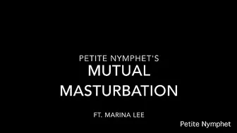 Petite Nymphet manyvids lustful brunette sucking dick