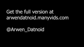 Arwen Datnoid manyvids attractive blonde performs great masturbation