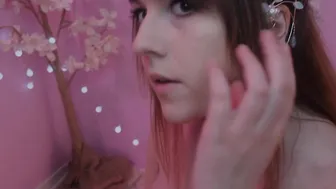 EllieMarie cute brunette with natural tits chatting in fries