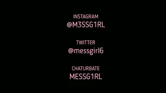 M3SSG1RL ardent babe twirls vagina