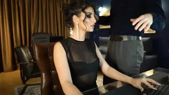 two_trunkx wonderful babe cums from a handjob