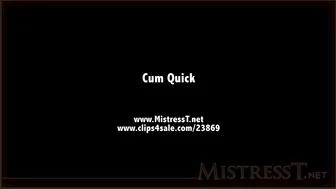 clips4sale Mistress T - cum quick 720p