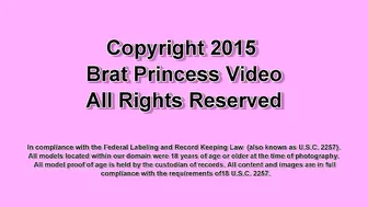 clips4sale Brat Princess - TENS Unit Tested on Cum Recycling Cow 480p