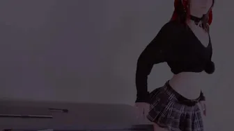 PrincessBambie  passionate skin jumps on a dildo