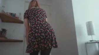 PussycatMoz  crazy slut shows off saggy tits