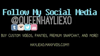 hayliexo manyvids experienced trash hot fucks both slits