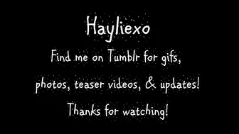 hayliexo manyvids wild confused jumps on sex toy