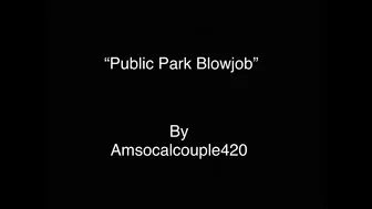 amsocalcouple420 public park blowjob 2020 01 07 qB3c0Q