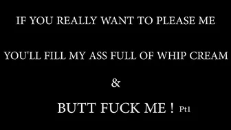 Daizha Morgann  manyvids- Anal Whip Cream pt1