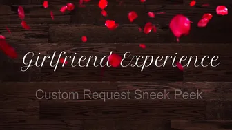 Avalon -A teaser of a recent Girlfriend Experience styled custom