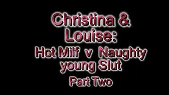 Christina X Milf Seduces 20 Year old Part 2