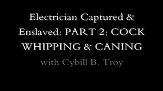 CYBILLTROY _Electrician Captured & Enslaved _ Part 2. Cock Whipping & Caning (1)