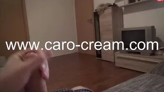 mydirtyhobby CaroCream Kurzer Hand abgewichst! 31.12.14 2