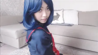 MissReinaT ryuko matoi dildo fuck till cum 20p