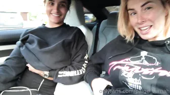 onlyfans paige turnah titty play in the car with preeti did we get caugh