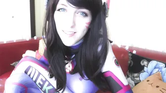 princessberpl Overwatch DVa Makes Cummy Gummies