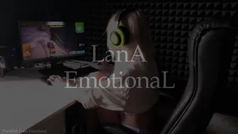 Lana Emotional 11 Fucked her Tight Ass while she Played Fortnite - POV Amateur Anal_Lana Emotional 080p