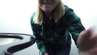 213 REMOTE CONTROL MY ORGASM IN THE TRAIN ⁄ PUBLIC FEMALE ORGASM 1080p