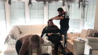 Elise aka Siswet19 _2019-10-18 My mommie gets a hair cut, and i dont give a fuck check