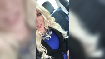 Aubrey Kate onlyfans In a taxi 2019-04-06