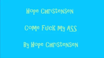 hope penetration fucking my ass good with my anal dildo