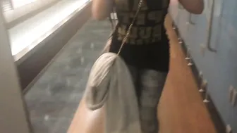 Emanuelly Raquel manyvids 156 - Masturbating In A Store Dressing Cabin