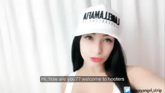 Emanuelly Raquel manyvids 111 - Hooters Girl Fucking Sucking Fake Cum