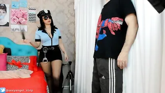 Emanuelly Raquel manyvids 199 - Police Officer Groping Guy Fucking Hard