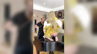 iamthmpsn_Jay Lynn cleans my piano topless DM me for the full video_8138814