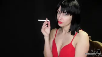 cassieclarke 03.03.2018 1893358 Sexy red dress smoke video xx