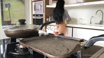 kimytv 22.06.2020 NEW SEX TAPE Was cleaning up in the kitchen when my step br