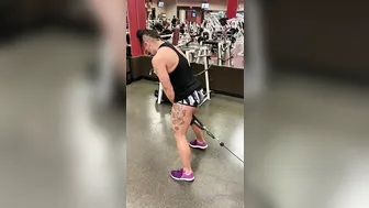 queenkarma69 For those that actually like watching me lift. Booty work and ab