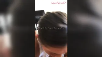 queenkarma69 A quick video of round 2 of this super sloppy blowjob