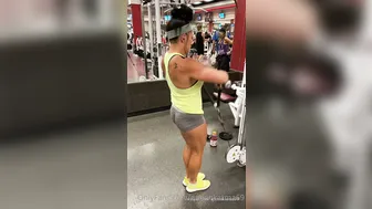 queenkarma69 23.07.2020 A few clips from my last gym workout. An odd combo sh